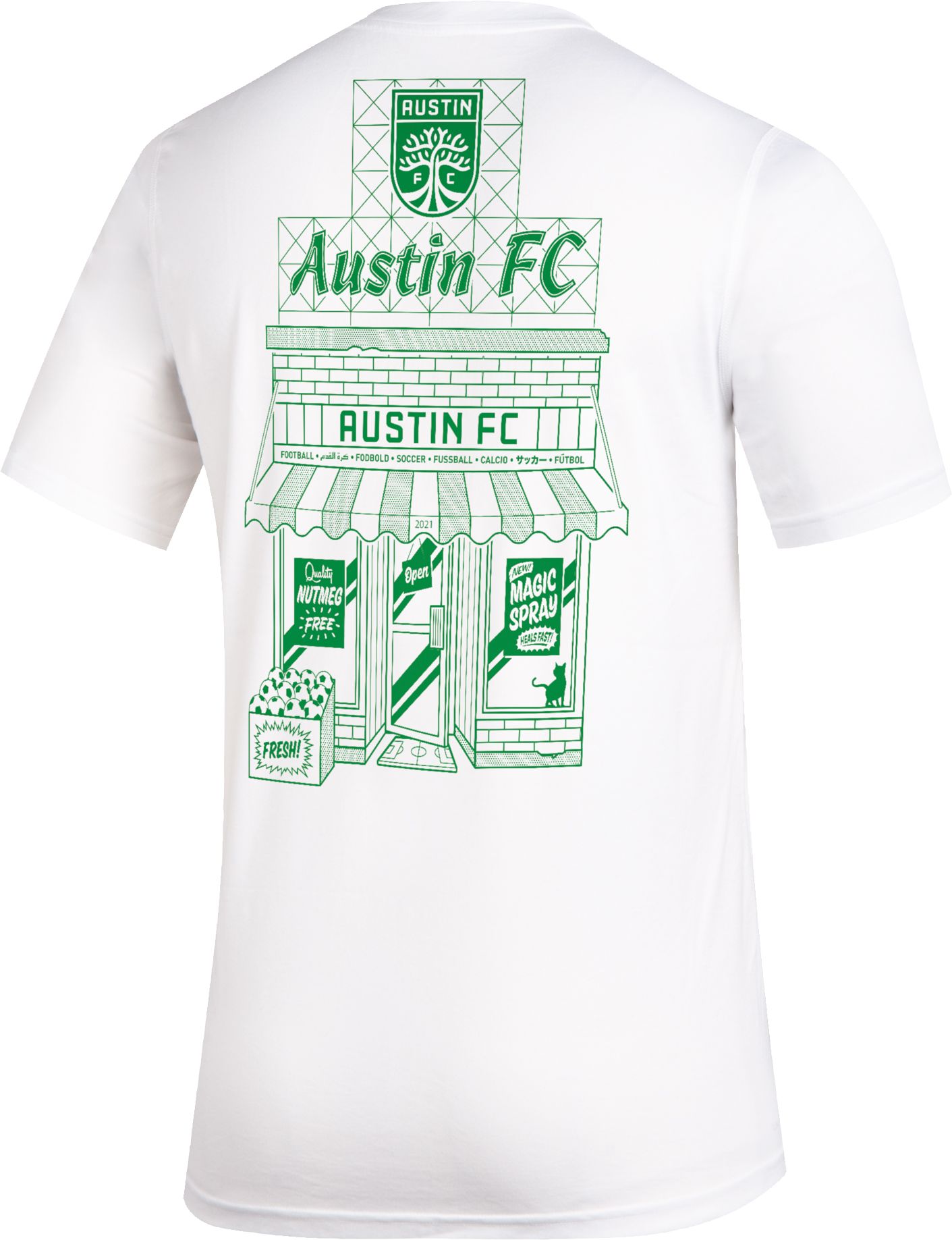 adidas Men's Austin FC Creator White T-Shirt product image
