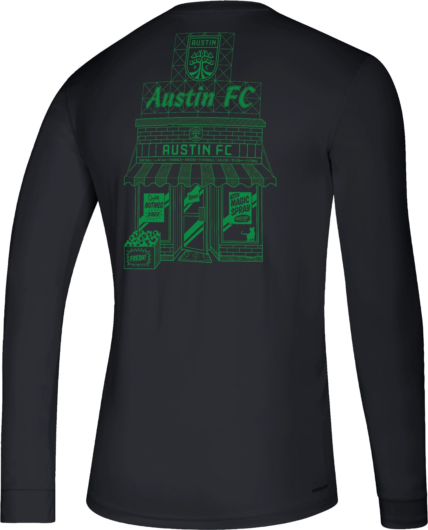 adidas Men's Austin FC Creator Black T-Shirt product image