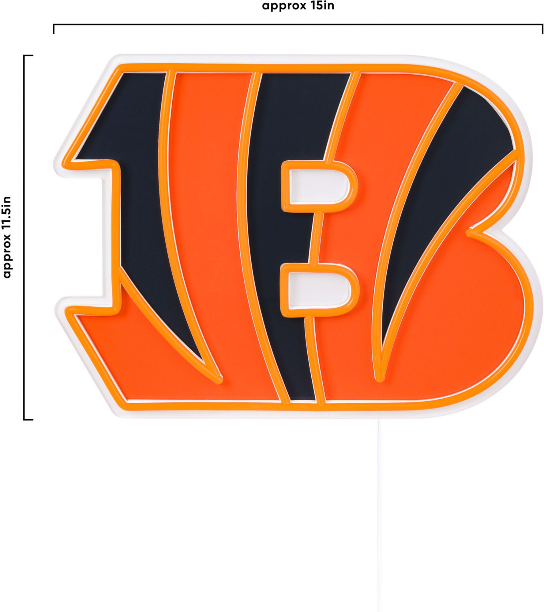 FOCO Cincinnati Bengals Neon Light-Up Sign product image