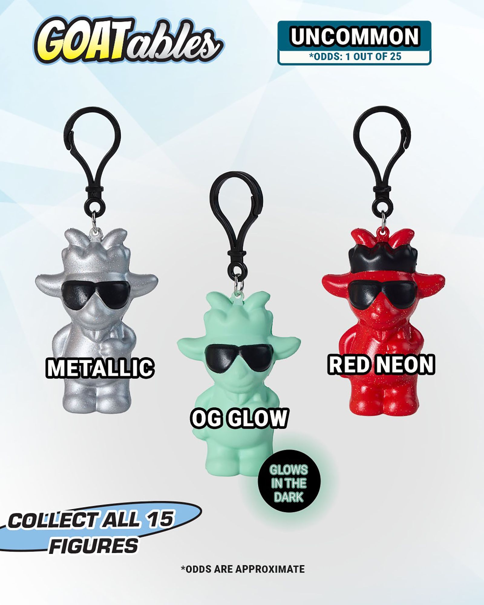 GOAT USA Mystery GOATABLES Squeezy Figures product image