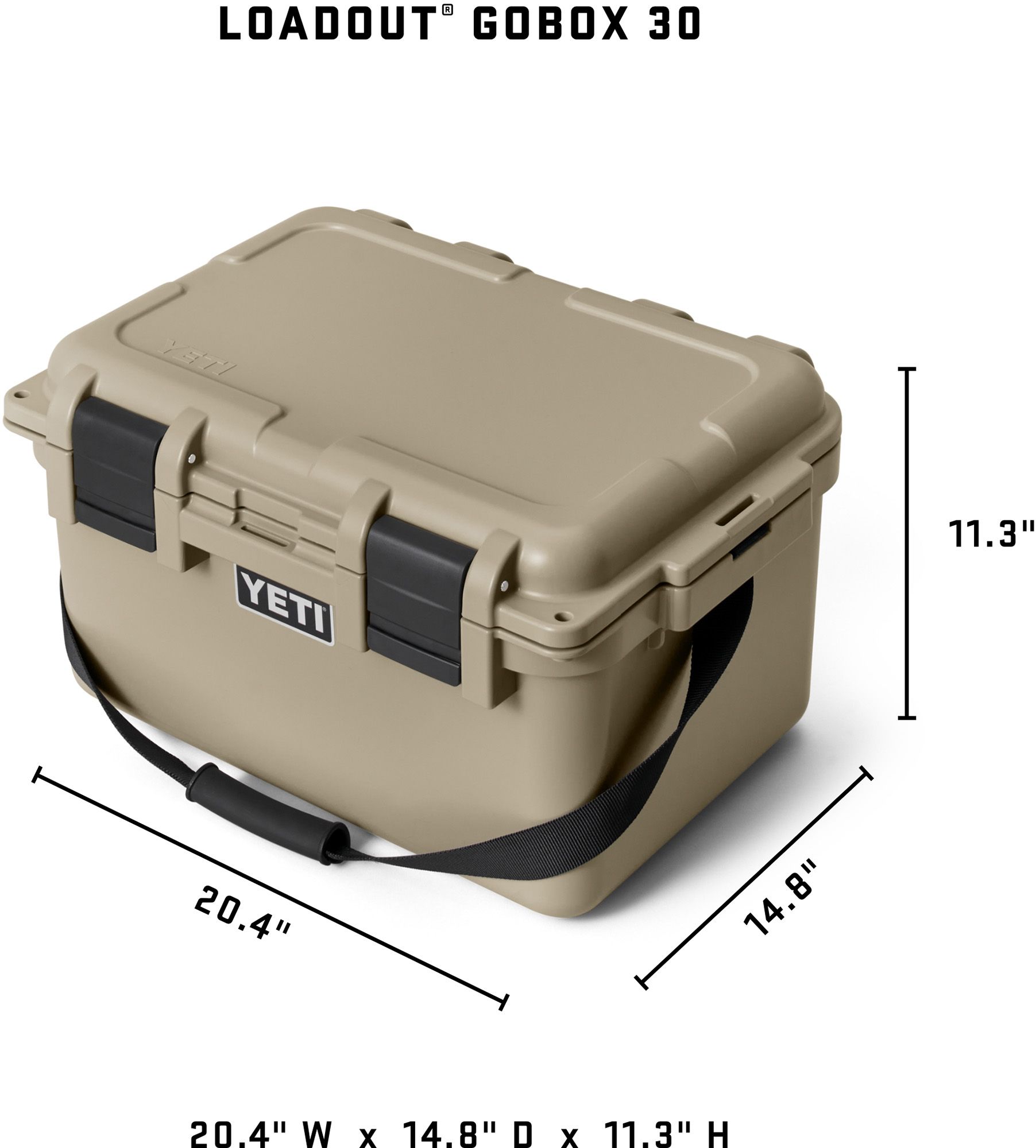 YETI LoadOut GoBox 30 2.0 Gear Case product image