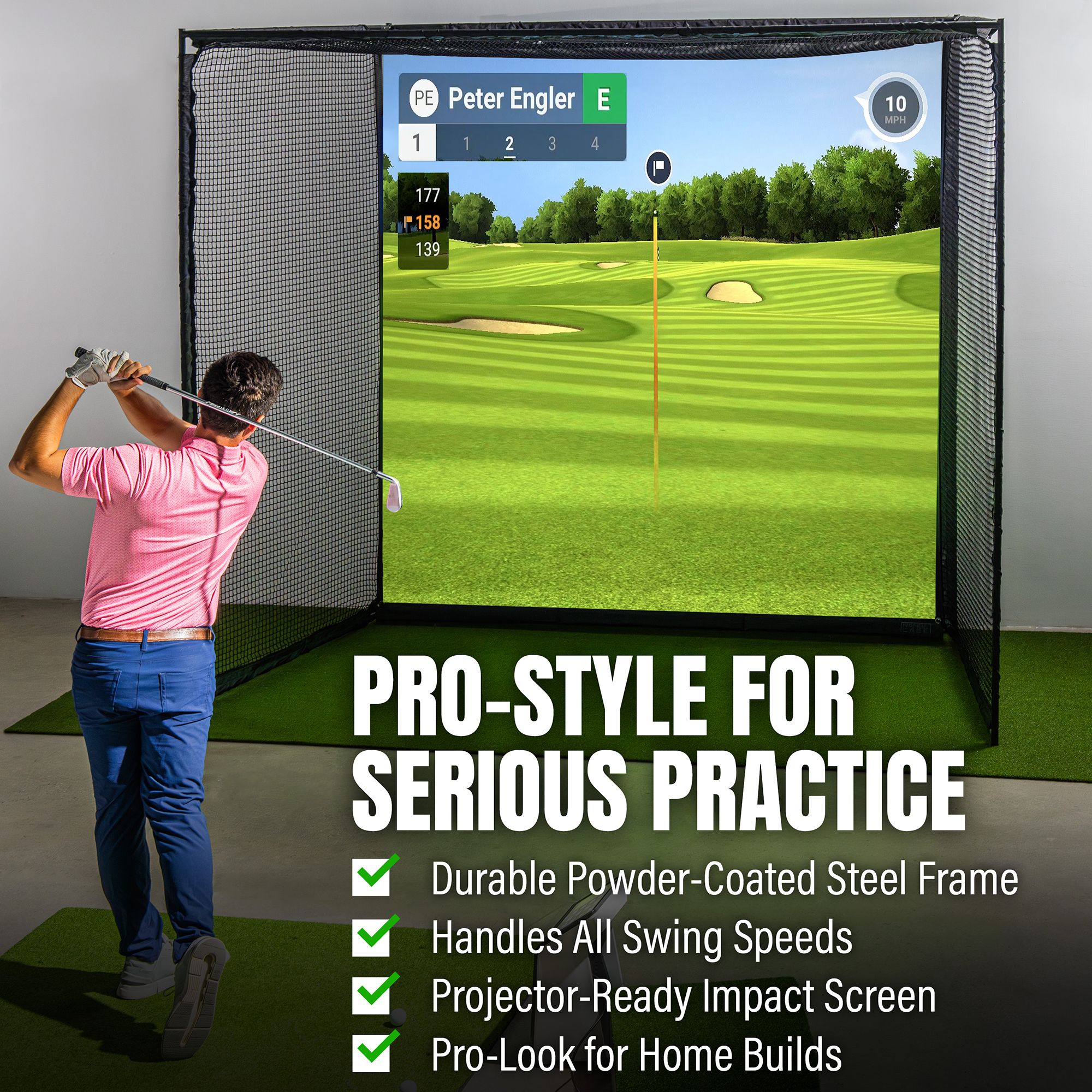 GoSports Range Cage ELITE Hitting Cage (10'x8') product image