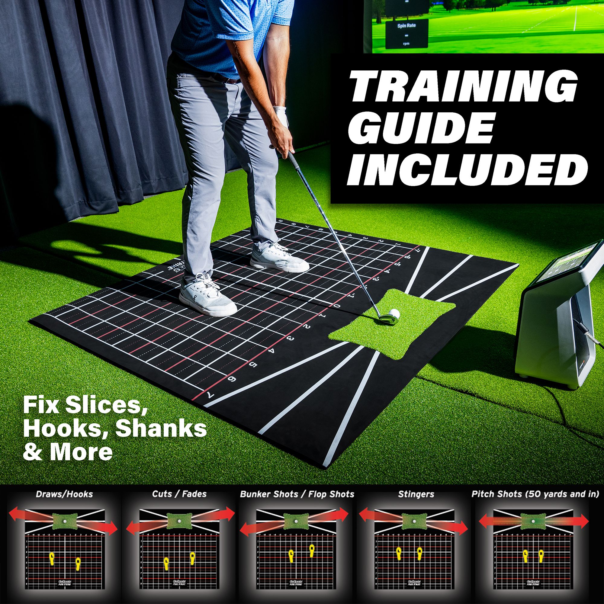GoSports Pure Strike Mat (5'x5') product image
