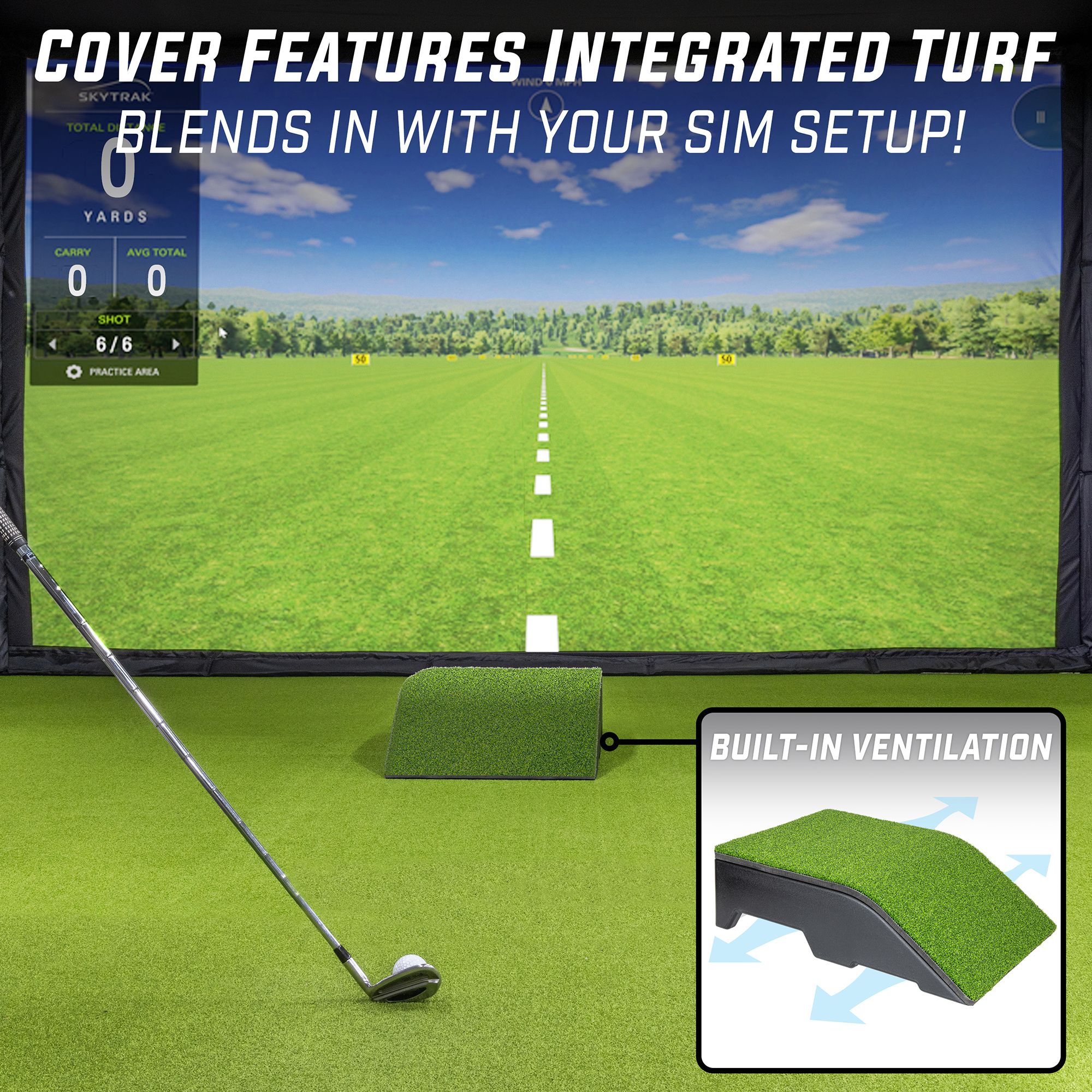 GoSports Turf Simulator Projector Cover product image