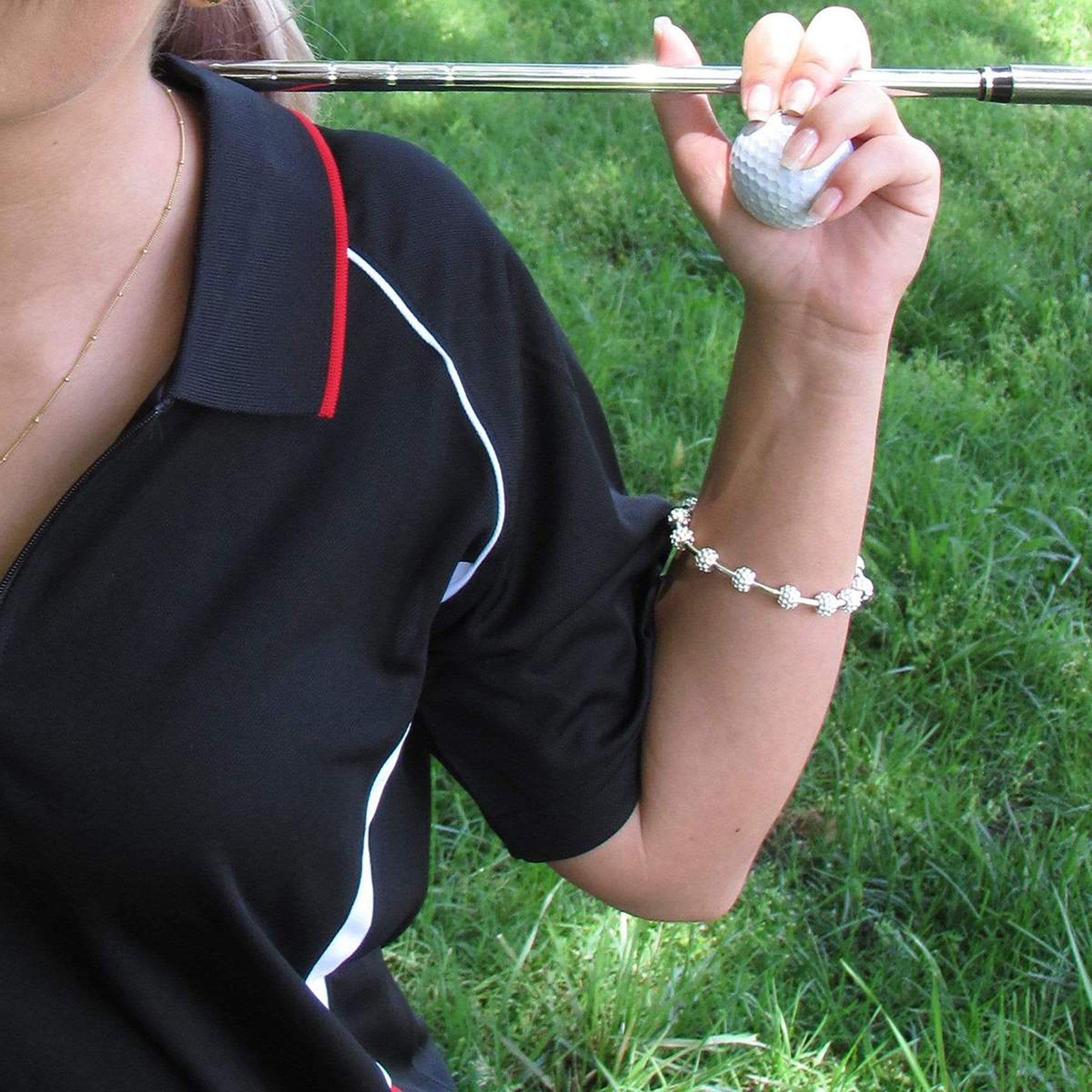 Chelsea Charles Golf Goddess Golf Ball Bead Stroke Counter Bracelet product image