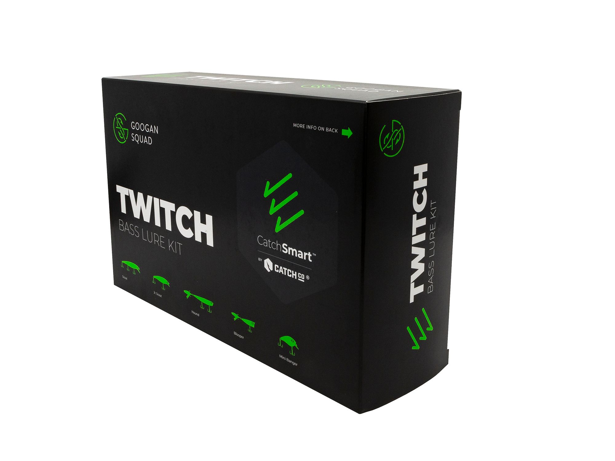 Googan Twitch CatchSmart Bass Fishing Kit Bundle product image
