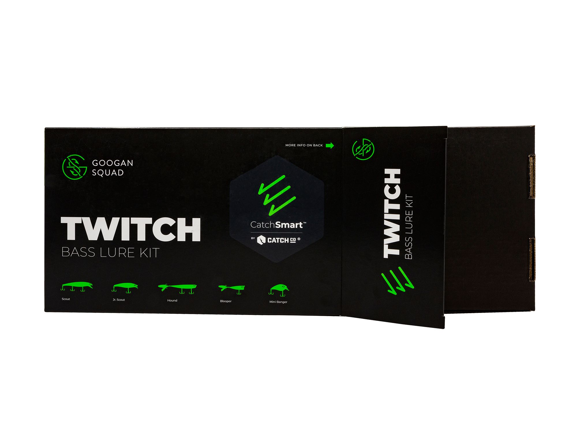 Googan Twitch CatchSmart Bass Fishing Kit Bundle product image
