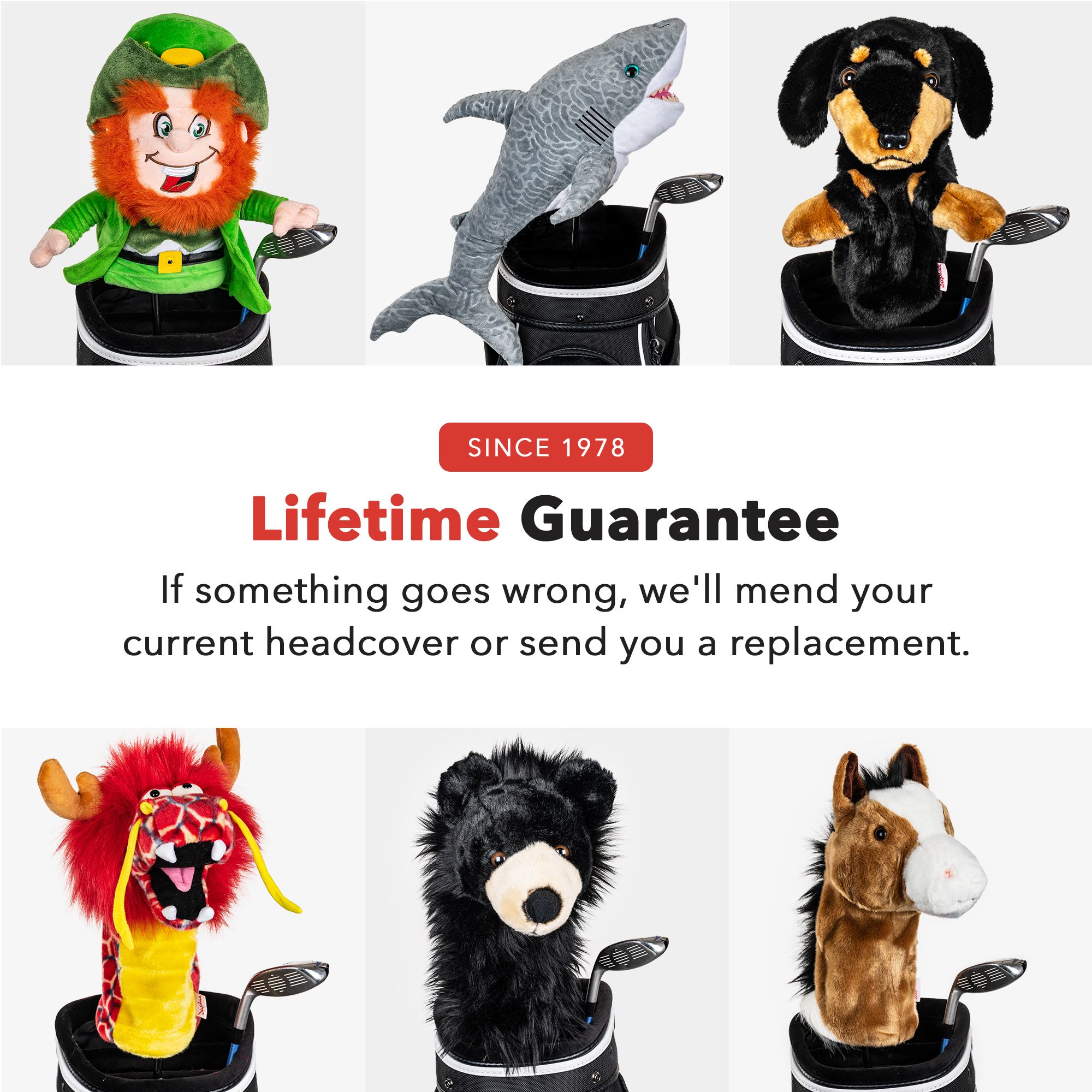 Daphne's Headcovers Gorilla Oversized Driver Headcover product image