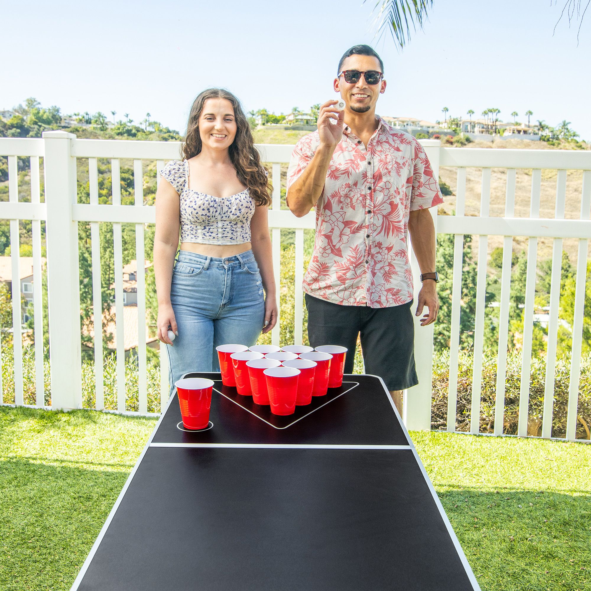 GoSports GoPong 8' Portable Tailgate Table product image