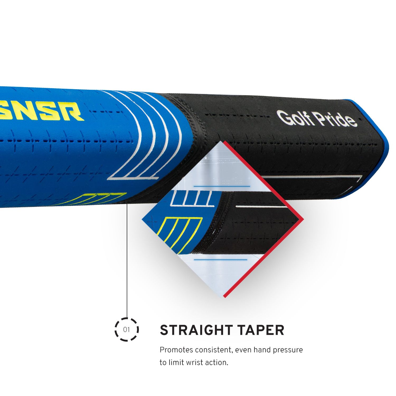 Golf Pride Tour SNSR Straight Putter Grip product image