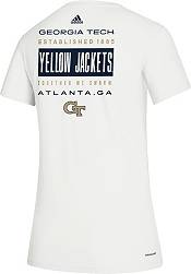 adidas Women's Georgia Tech Yellow Jackets Creator Crew Neck White T-Shirt product image