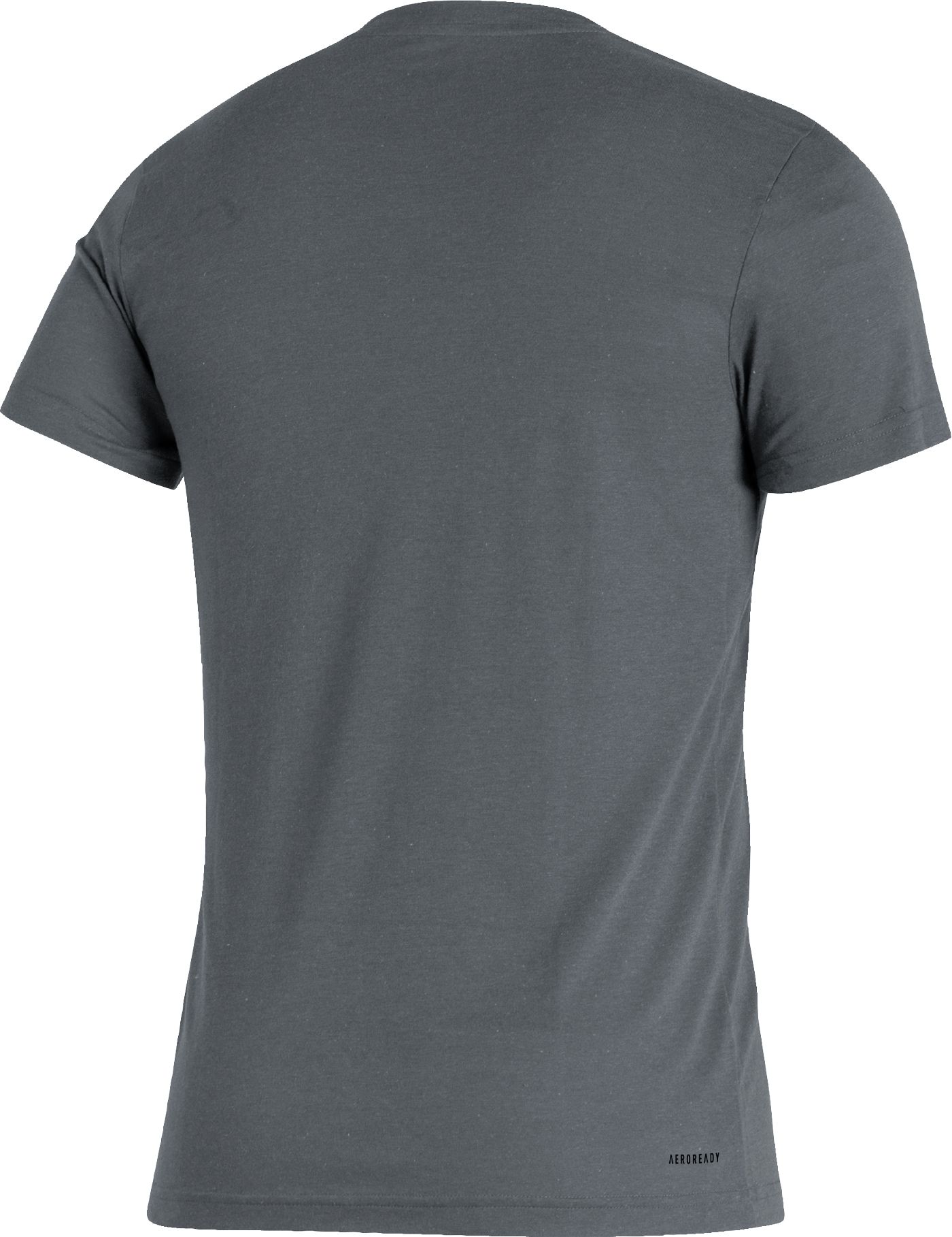 adidas Men's Louisville Cardinals Grey Script Retro Blend T-Shirt product image