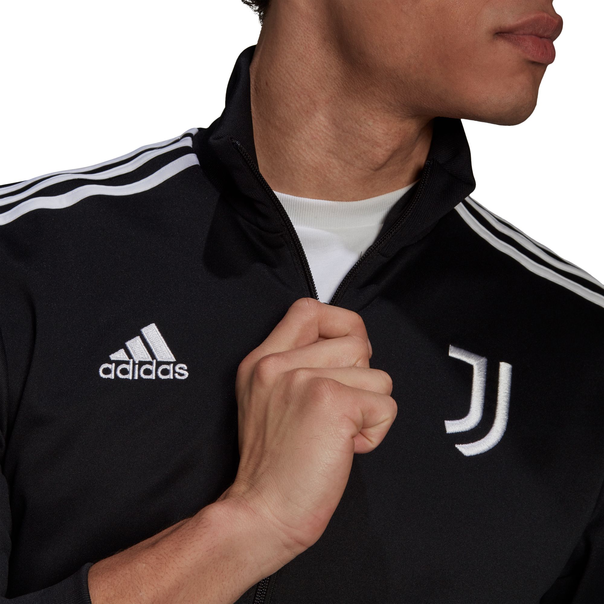 adidas Men's Juventus 3-Stripes Track Black Jacket product image