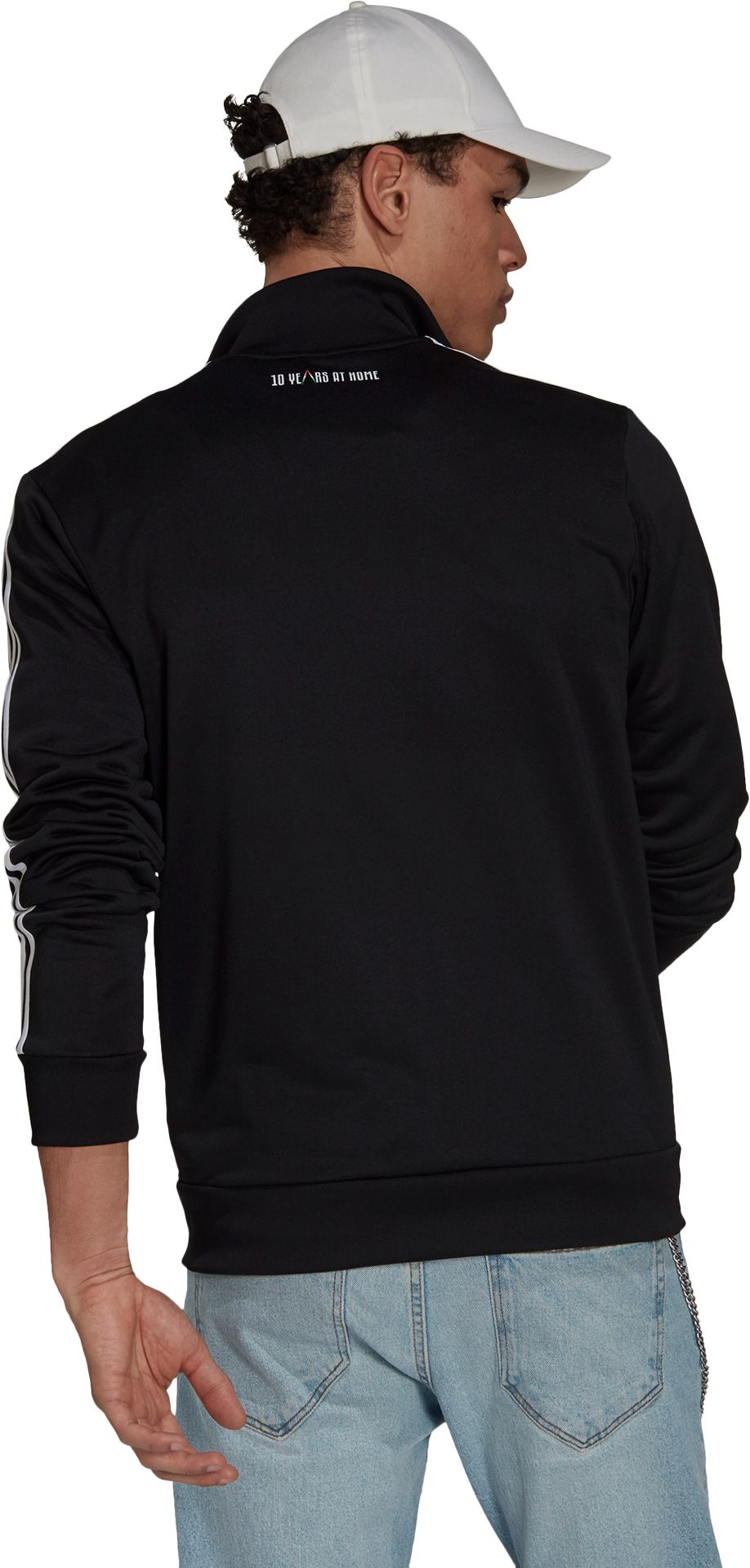 adidas Men's Juventus 3-Stripes Track Black Jacket product image