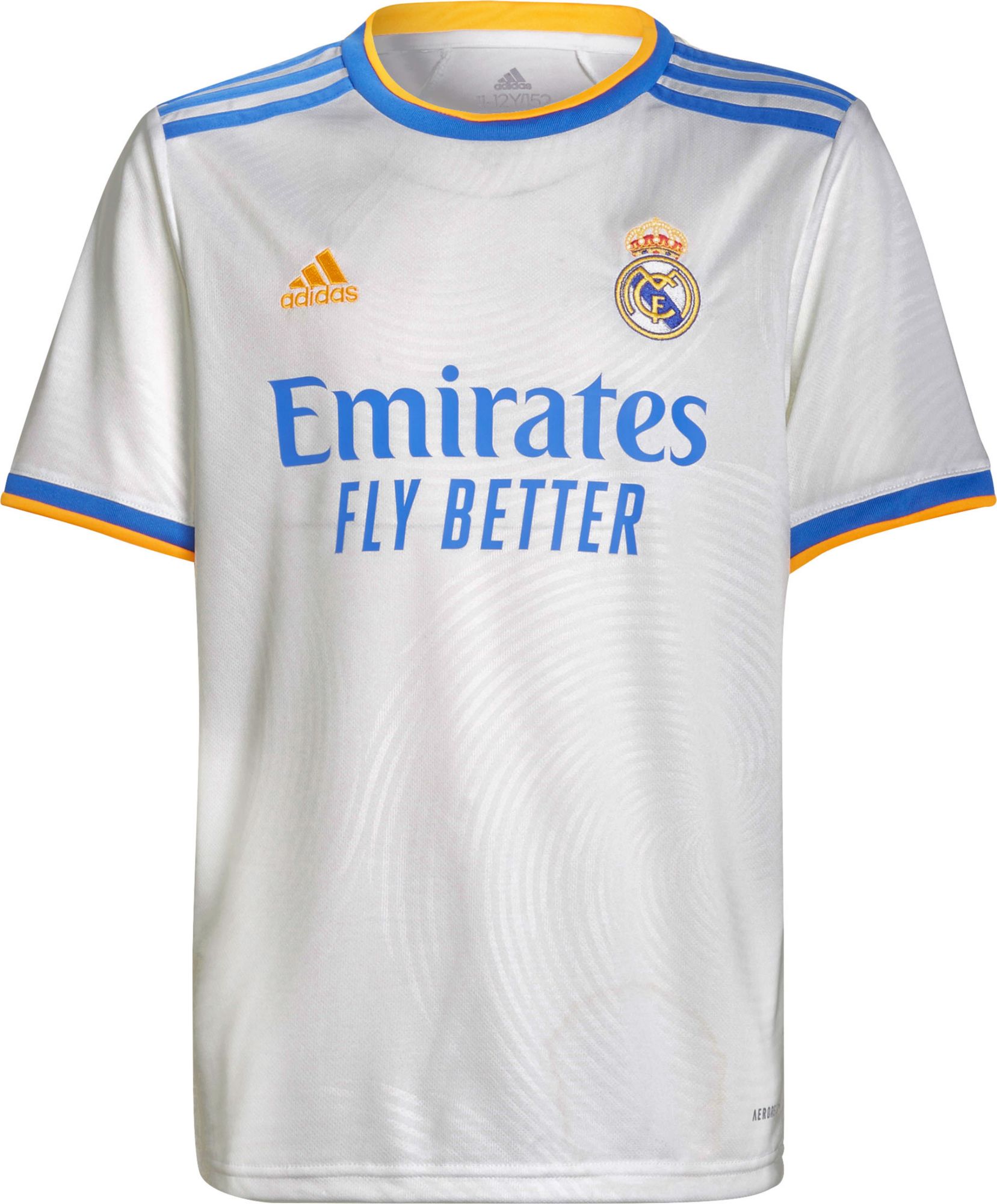 adidas Youth Real Madrid '21 Home Replica Jersey product image