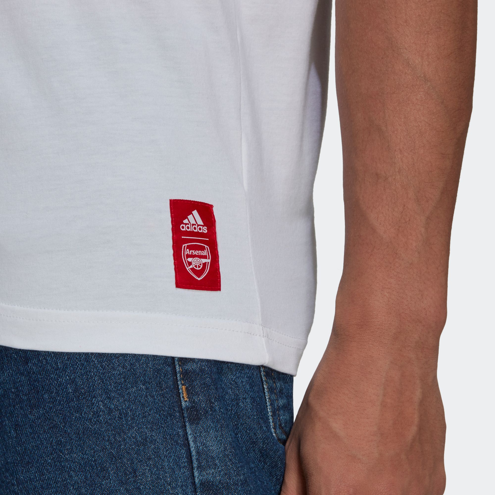 adidas Men's Arsenal '21 Grey T-Shirt product image