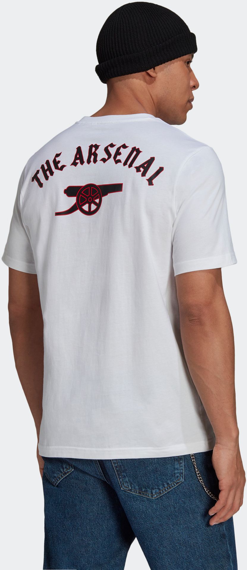 adidas Men's Arsenal '21 Grey T-Shirt product image