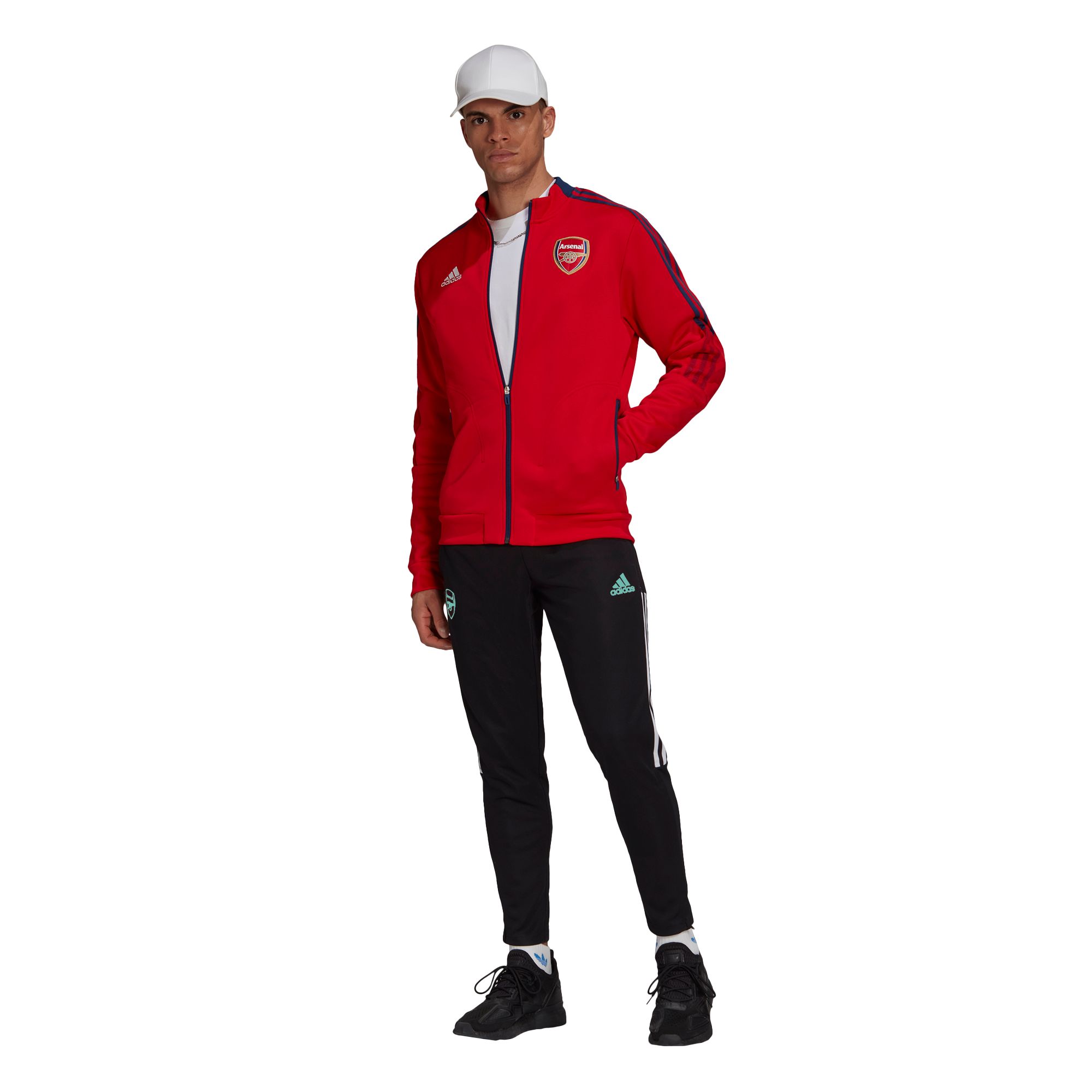 adidas Arsenal Anthem Red Track Jacket product image