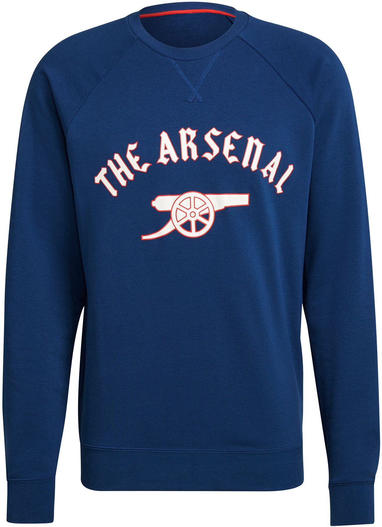 adidas Men's Arsenal Blue Crew Neck Sweatshirt product image