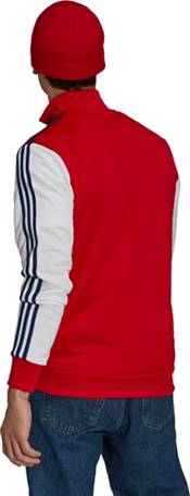 adidas Men's Arsenal 3-Stripes Track Red Jacket product image