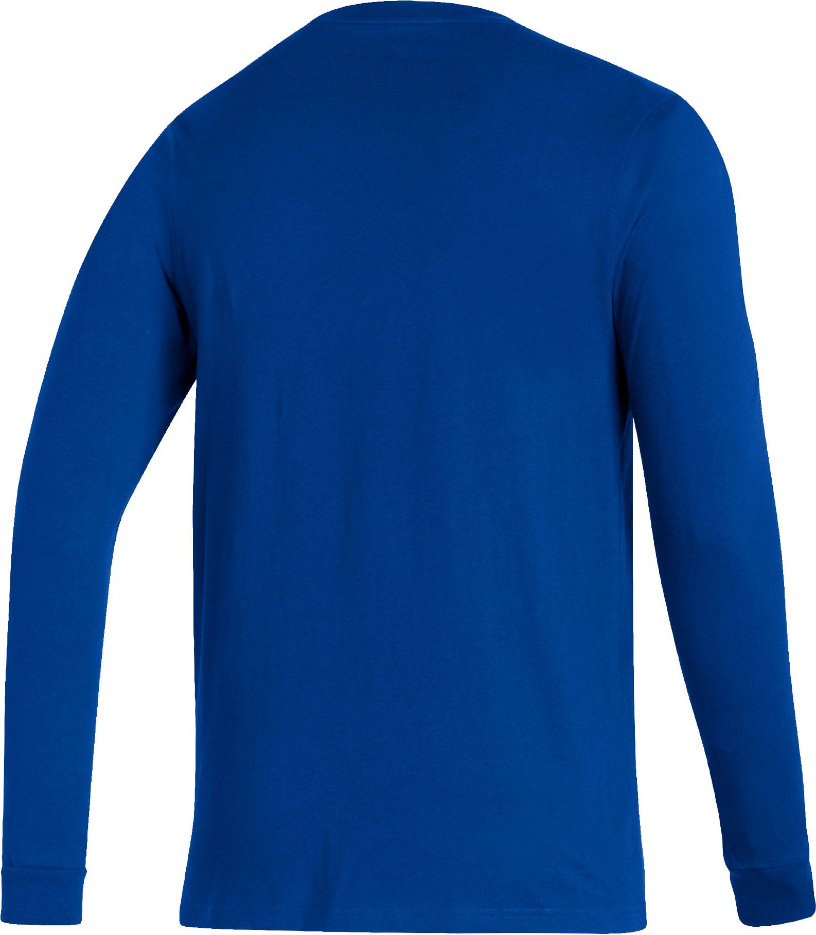 adidas Men's Kansas Jayhawks Blue Amplifier Locker Room T-Shirt product image