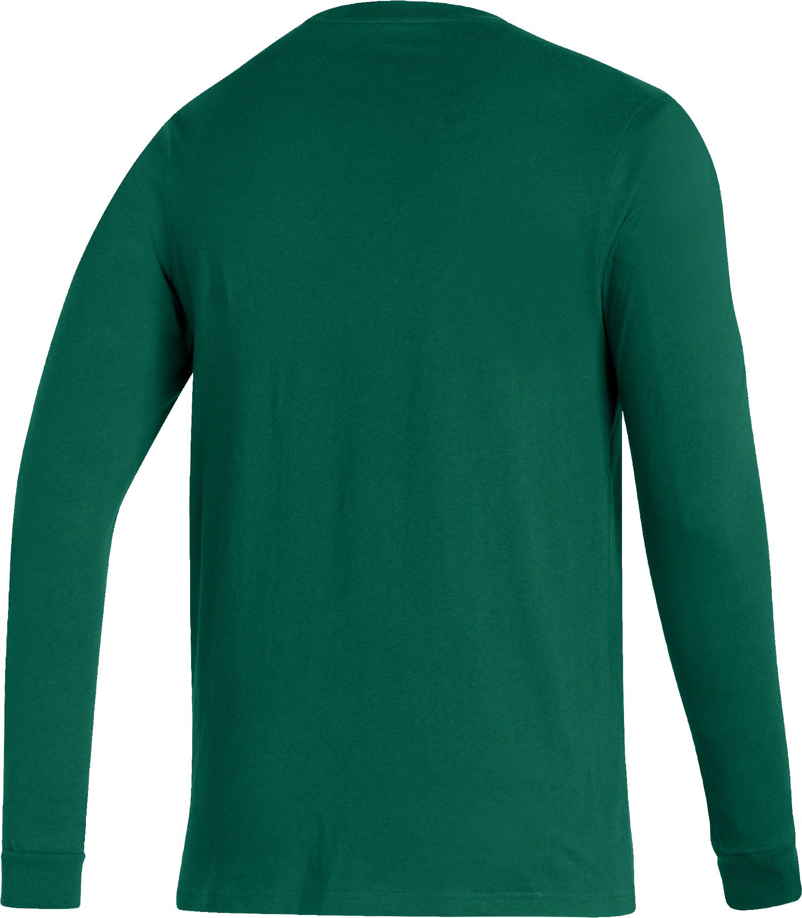 adidas Men's Miami Hurricanes Green Amplifier Locker Room T-Shirt product image