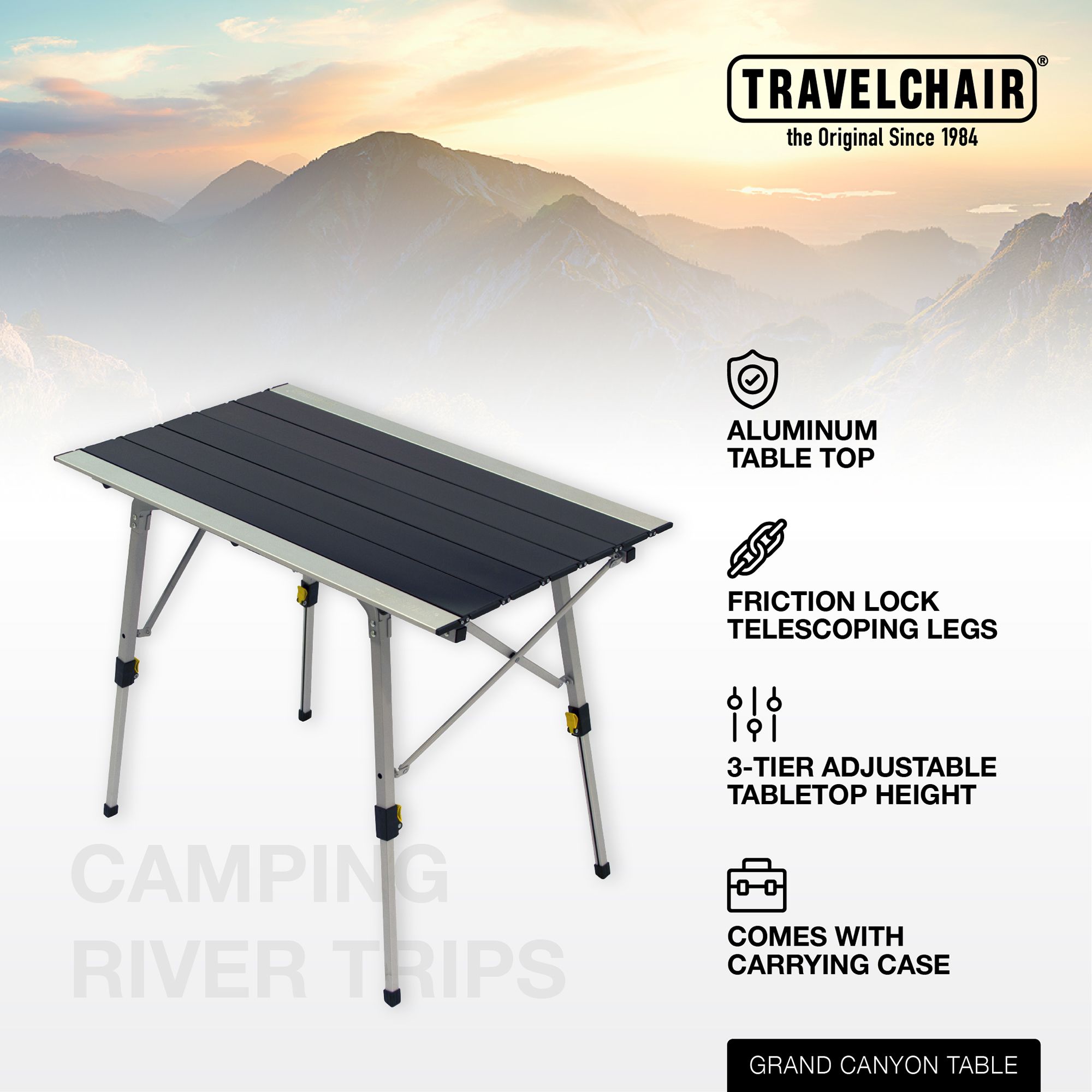 Travel Chair Grand Canyon Table