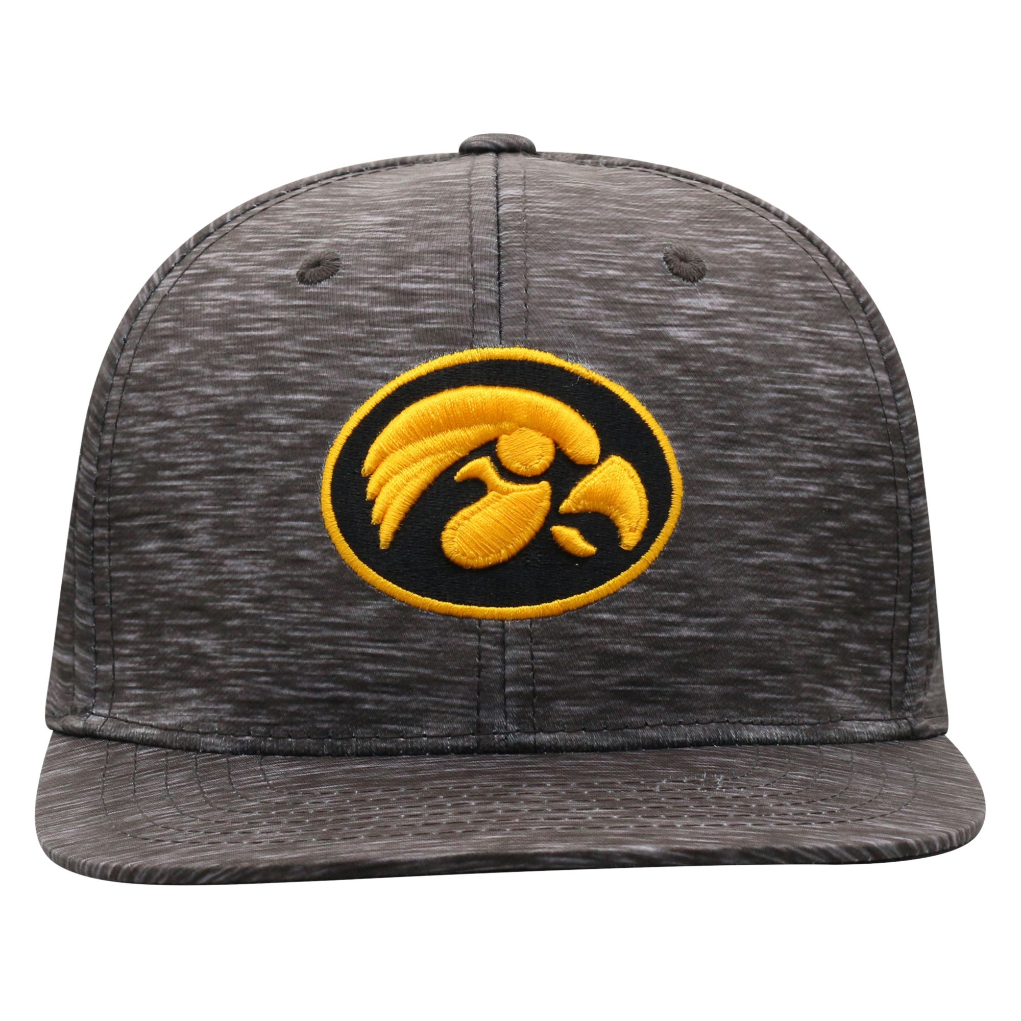 Top of the World Men's Iowa Hawkeyes Gritty 1Fit Flex Black Hat product image