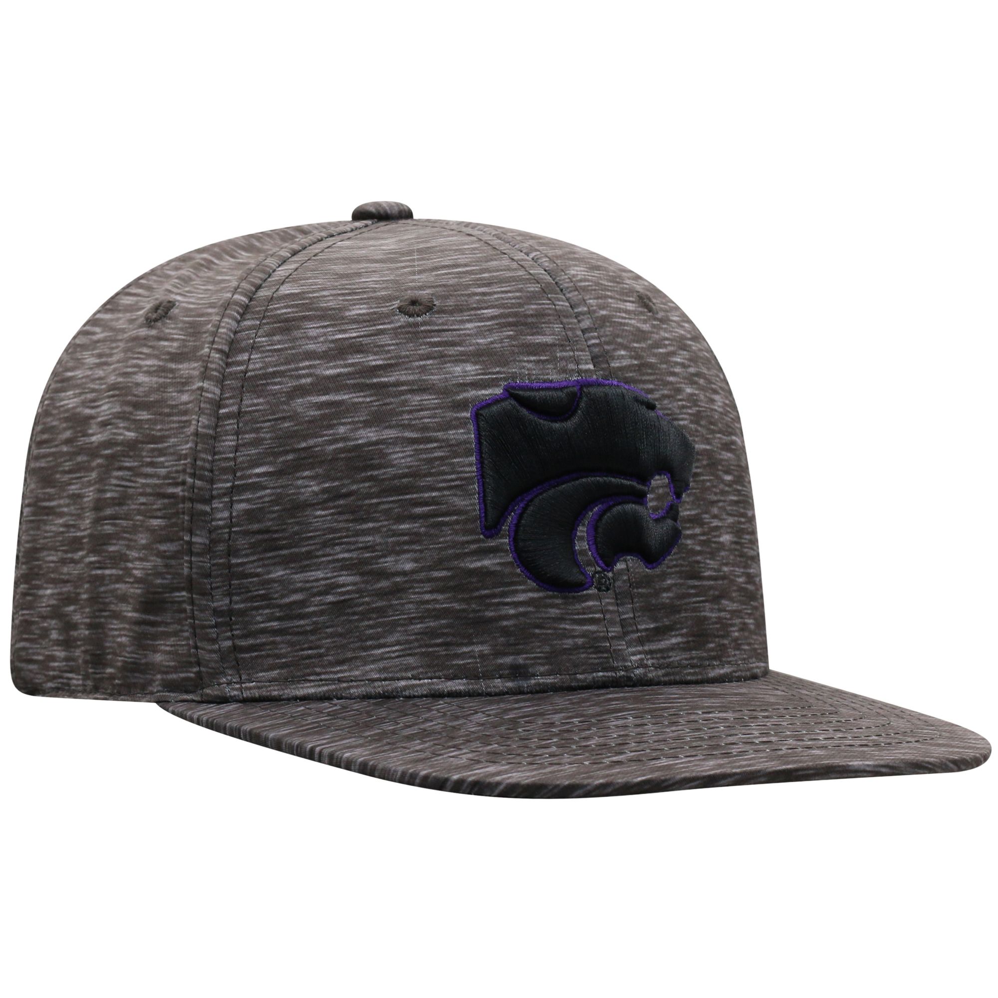 Top of the World Men's Kansas State Wildcats Gritty 1Fit Flex Black Hat product image