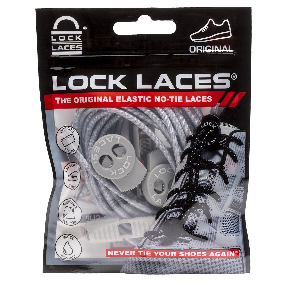 Lock Laces No-Tie Shoelaces