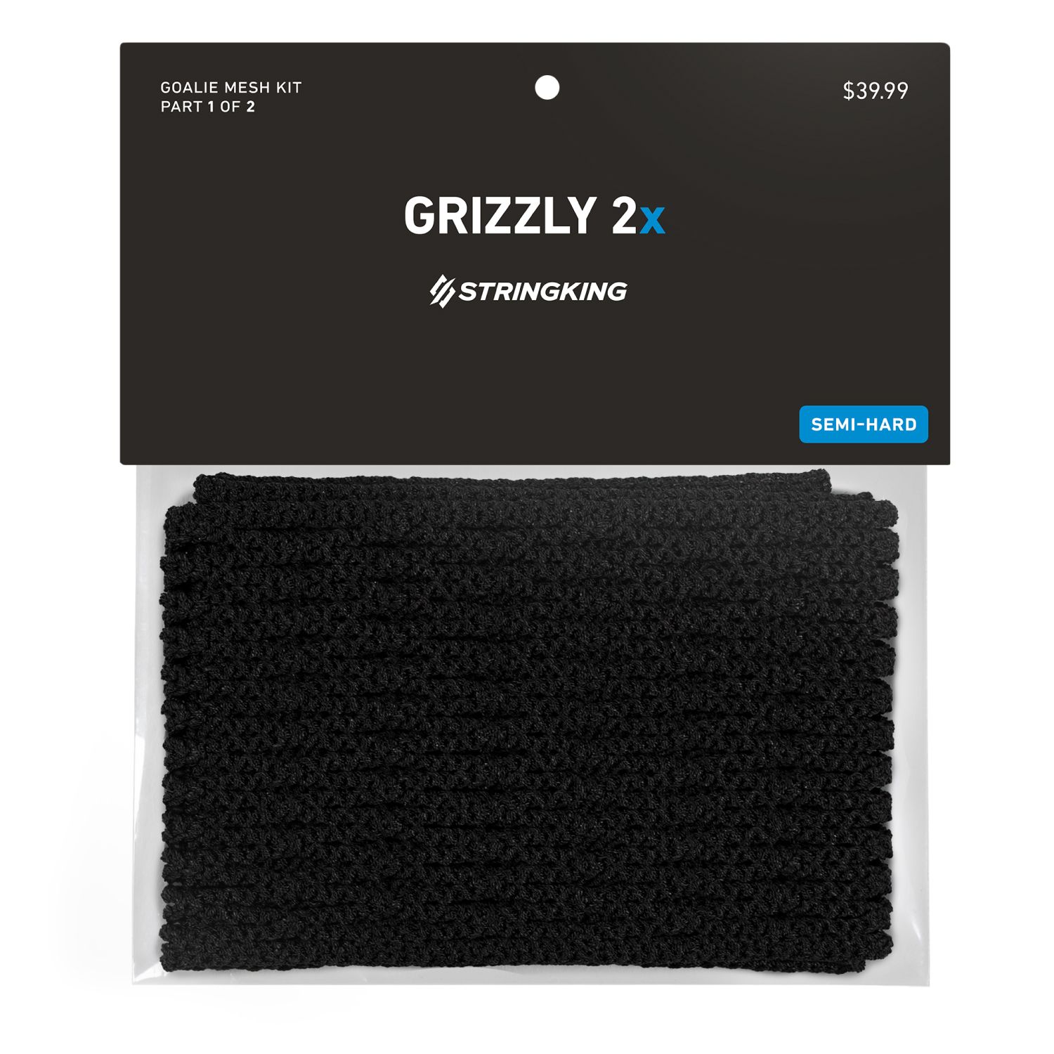 StringKing Grizzly 2x Semi-Hard Goalie Mesh