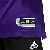 adidas Men's Washington Huskies #21 Purple ‘91 Throwback' Reverse Retro Replica Football Jersey product image