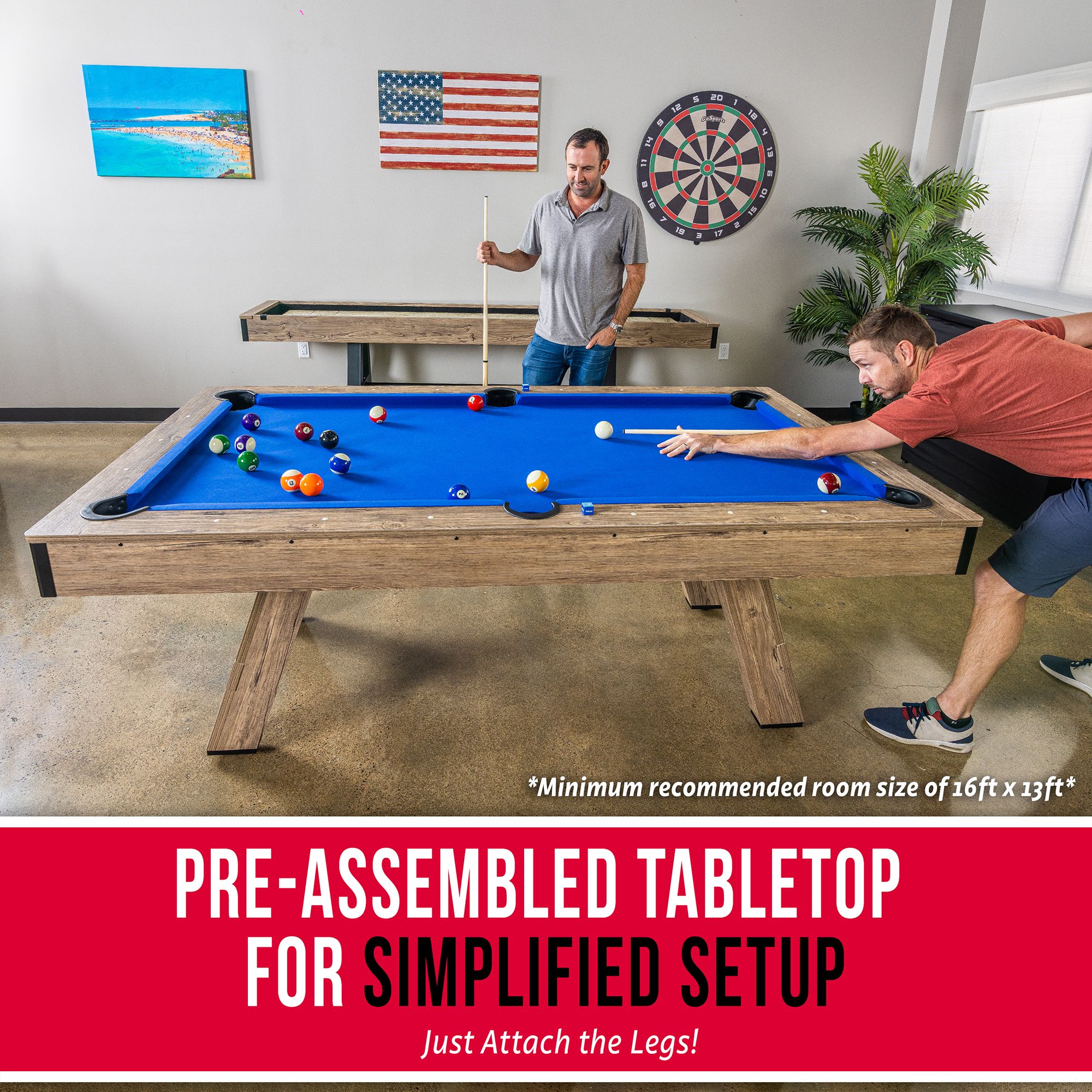 GoSports Billiard Table with Accessories product image