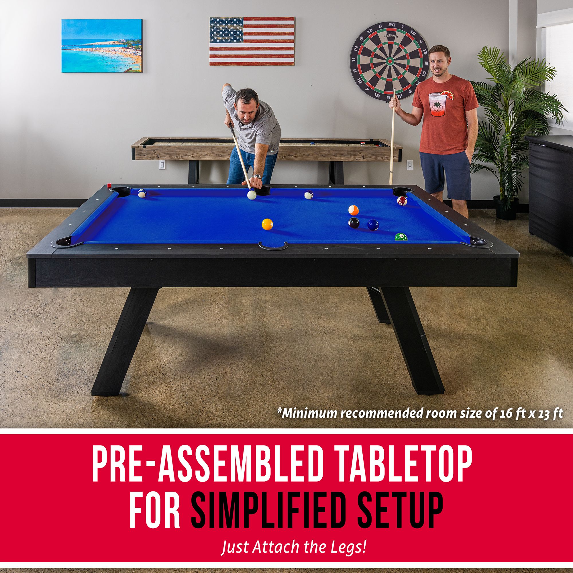 GoSports Billiard Table with Accessories product image