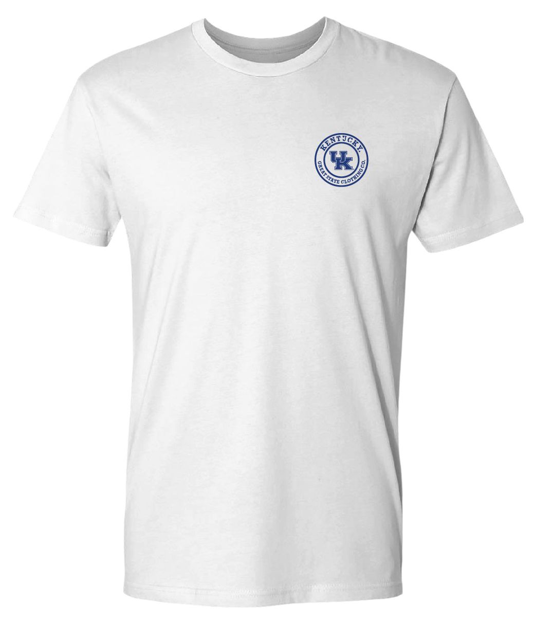 FloGrown Men's Kentucky Wildcats White Vintage Flag T-Shirt product image