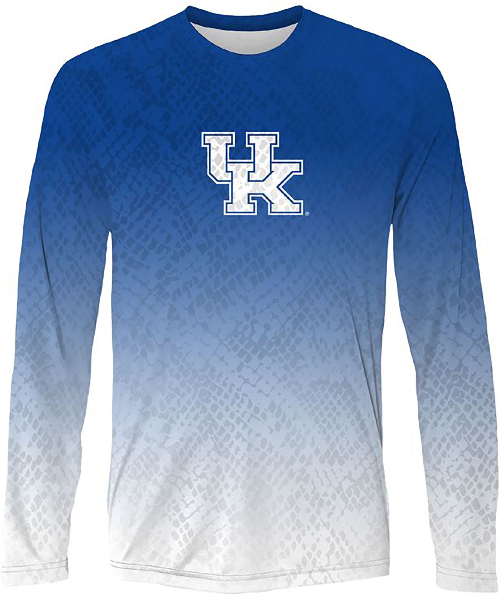 Great State Clothing Men's Kentucky Wildcats Blue Long Sleeve T-Shirt