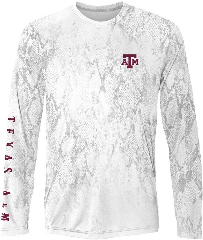 Image One Men's Texas A&M Aggies Maroon Baseball T-Shirt