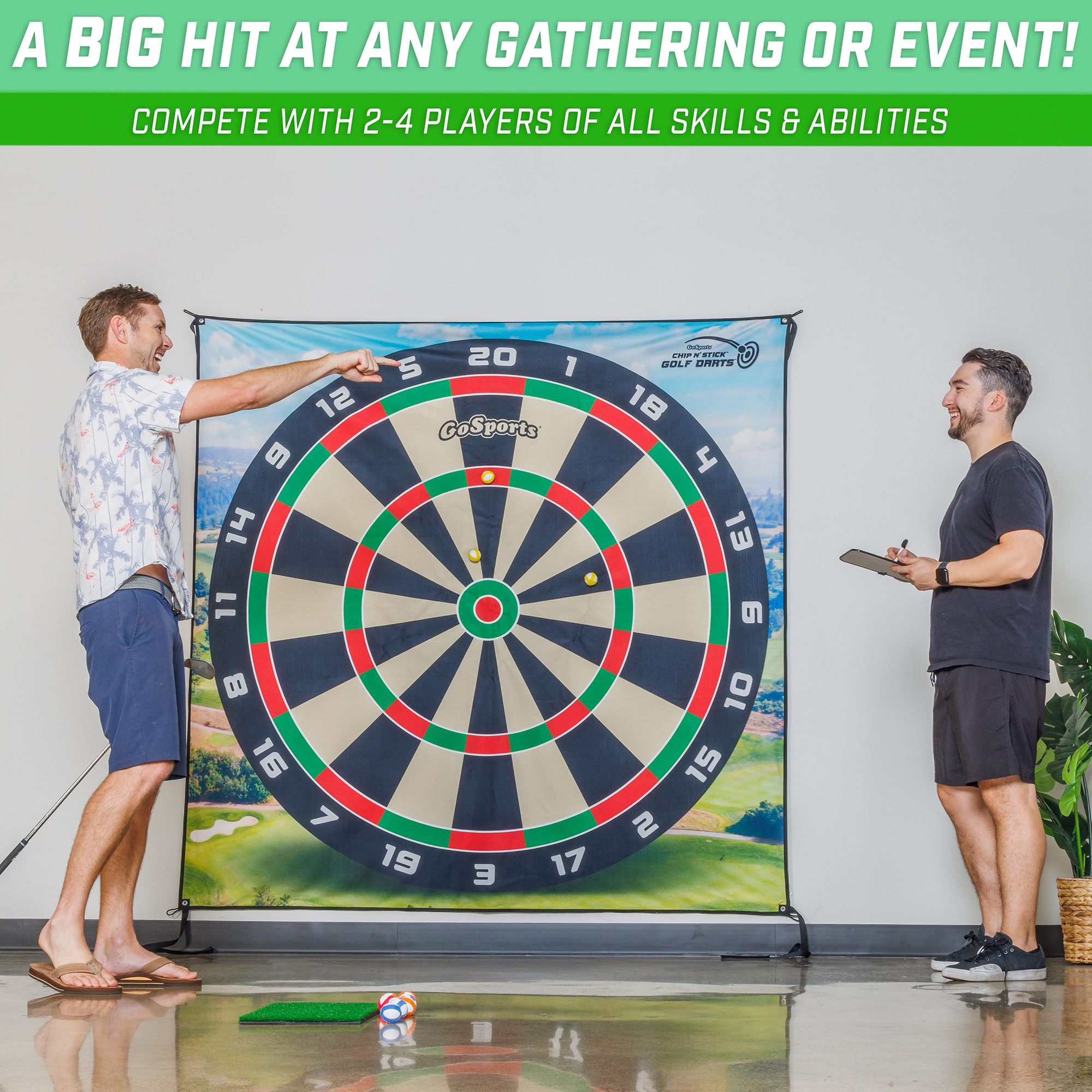 GoSports 6 Ft. Golf ChipNStick Darts product image