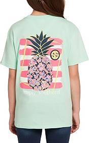 Simply Southern Girls' Short Sleeve Florapine T-Shirt product image