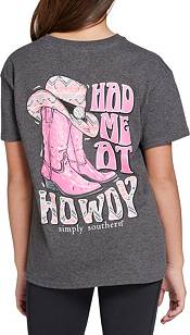 Simply Southern Girls' Howdy T-Shirt product image