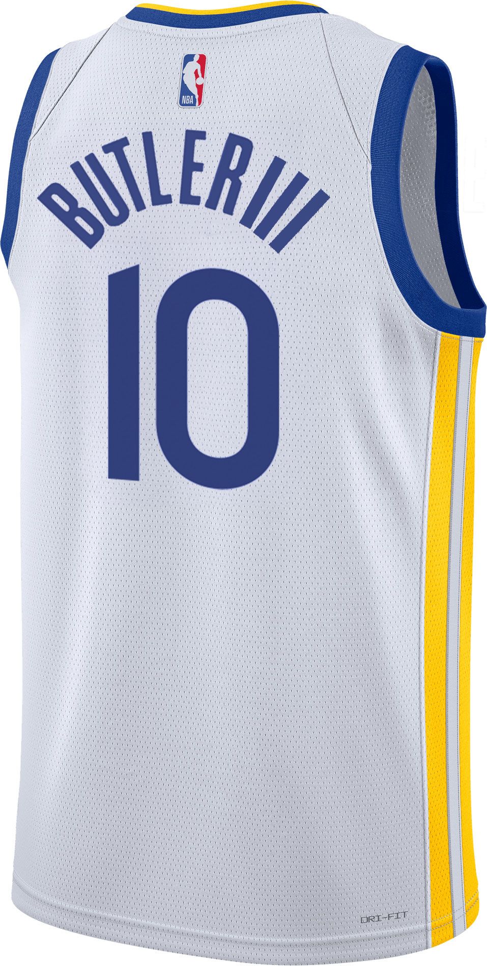 Nike Adult Golden State Warriors Jimmy Butler #10 White Swingman Association Jersey product image