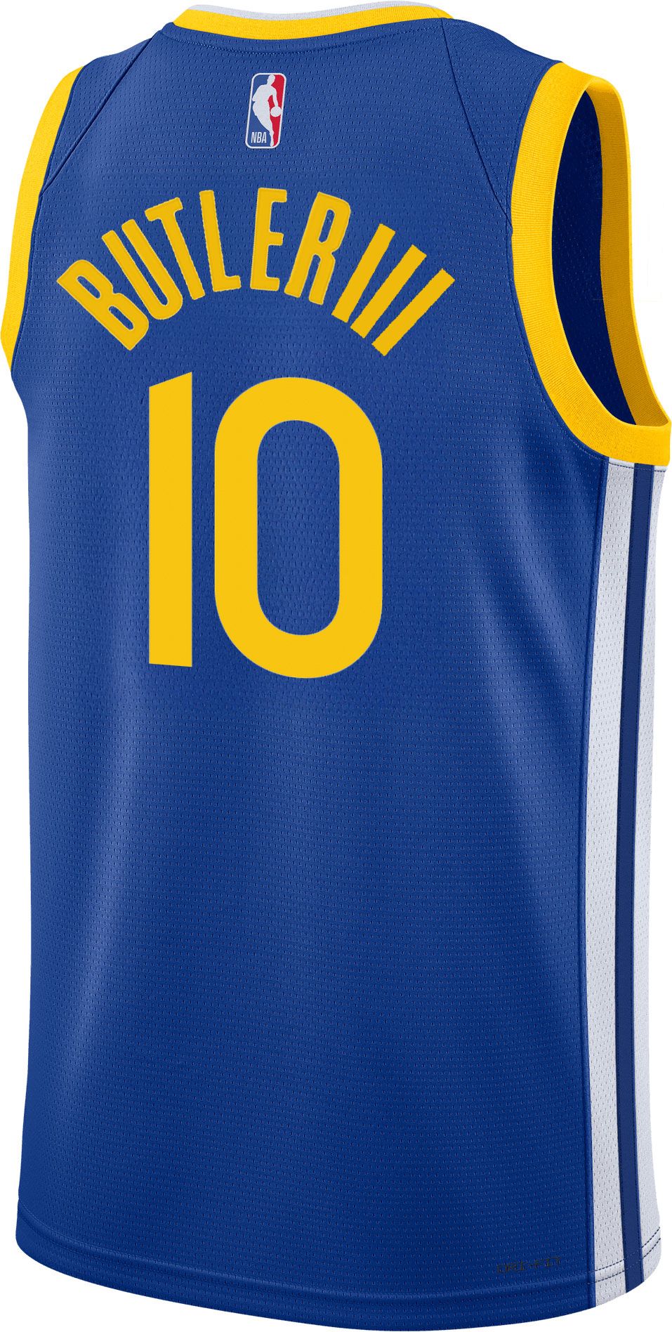 Nike Adult Golden State Warriors Jimmy Butler #10 Blue Swingman Icon Jersey product image