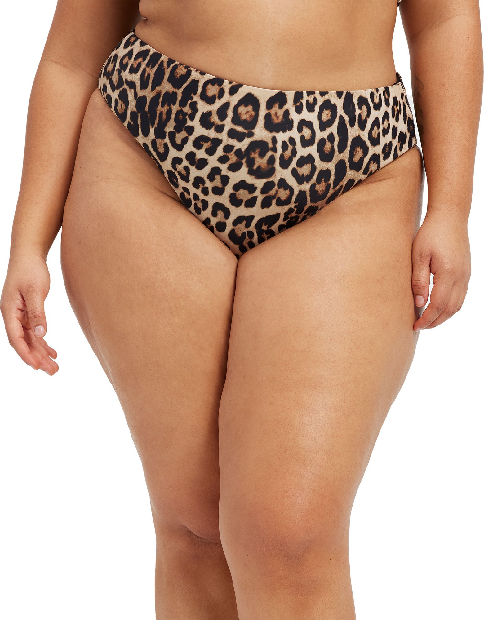 Good American Women's Reversible Good Waist Cheeky Swim Bottoms