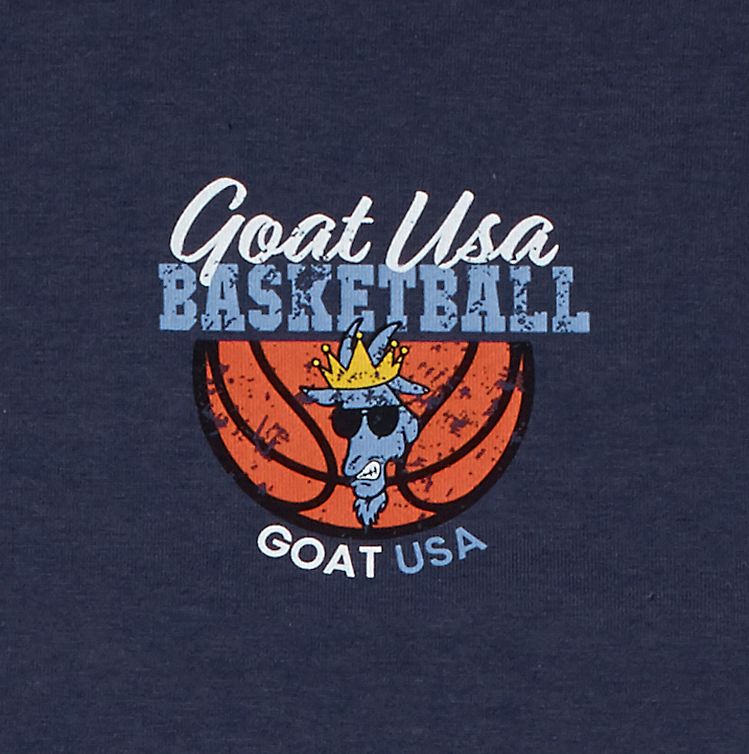 GOAT USA Game Time Basketball T-Shirt product image