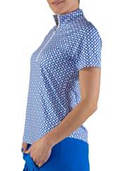 Jofit Women's Raglan Short Sleeves 1/4 Zip Golf Polo product image