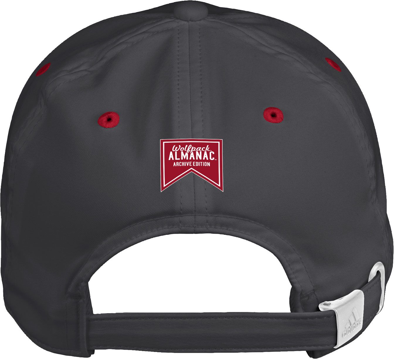 adidas Men's NC State Wolfpack Grey Reverse Retro Adjustable Hat product image