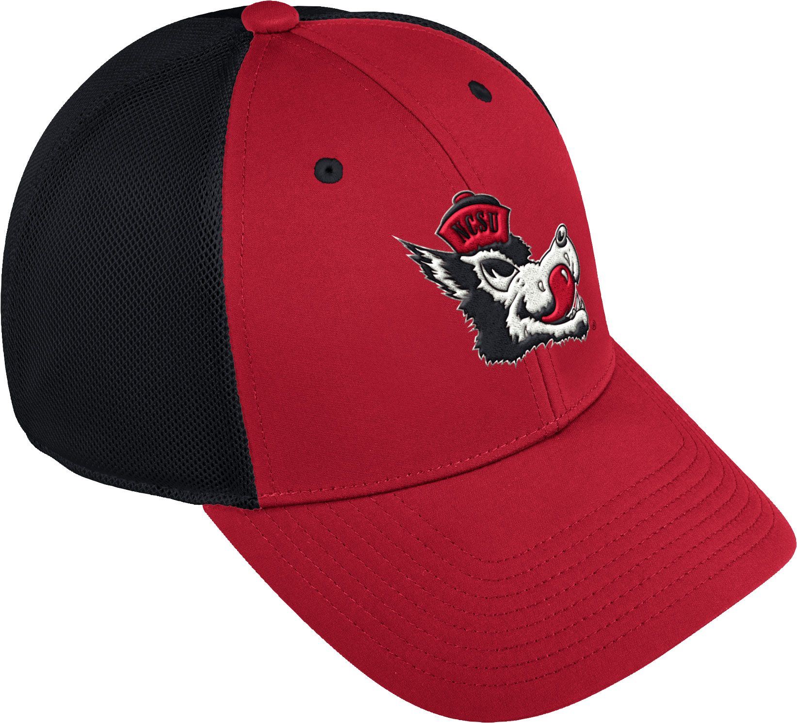 adidas Men's NC State Wolfpack Red Reverse Retro Trucker Adjustable Hat product image