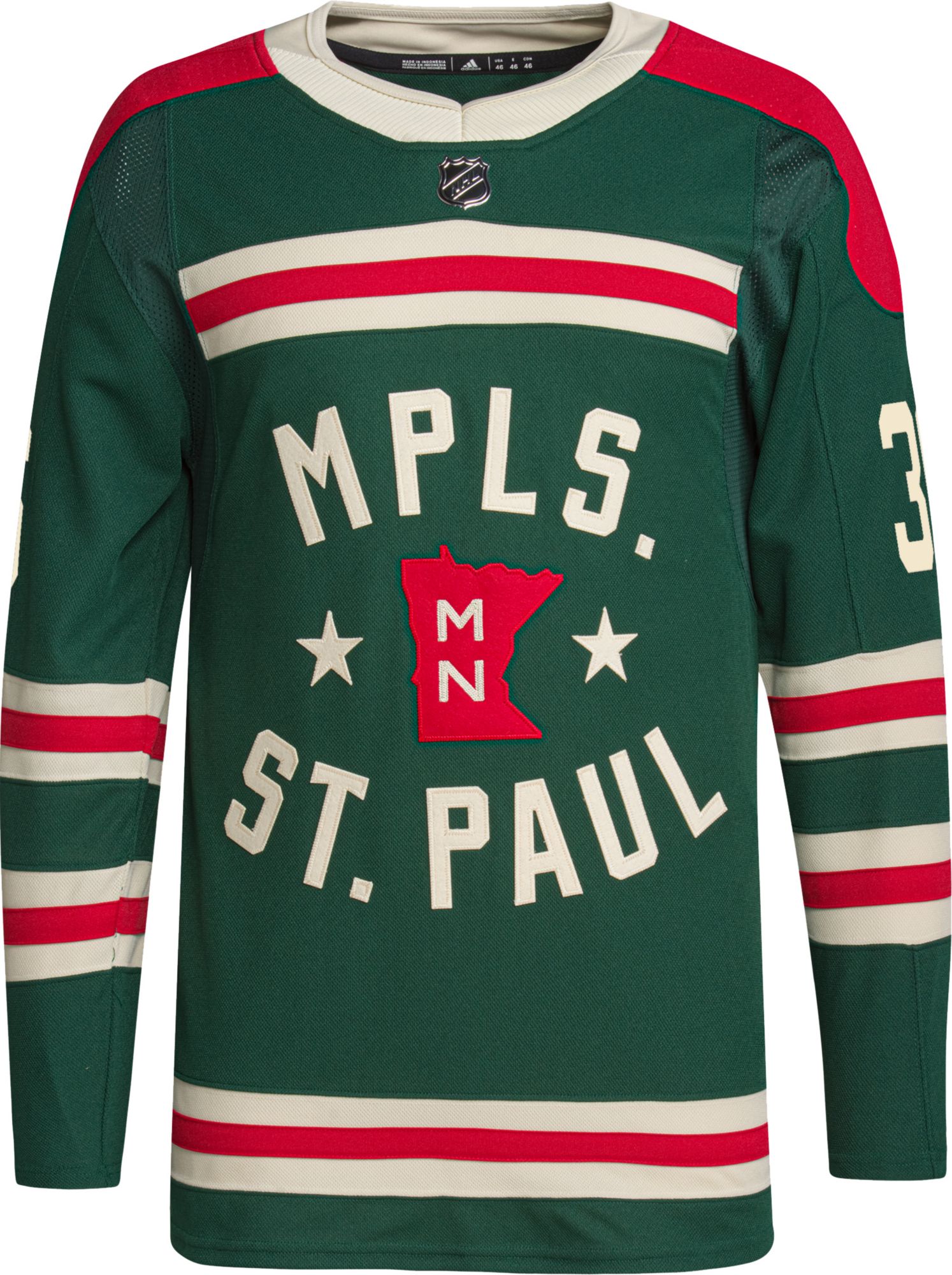 adidas '22 Winter Classic Minnesota Wild Mats Zuccarello #36 ADIZERO Premium Authentic Jersey product image