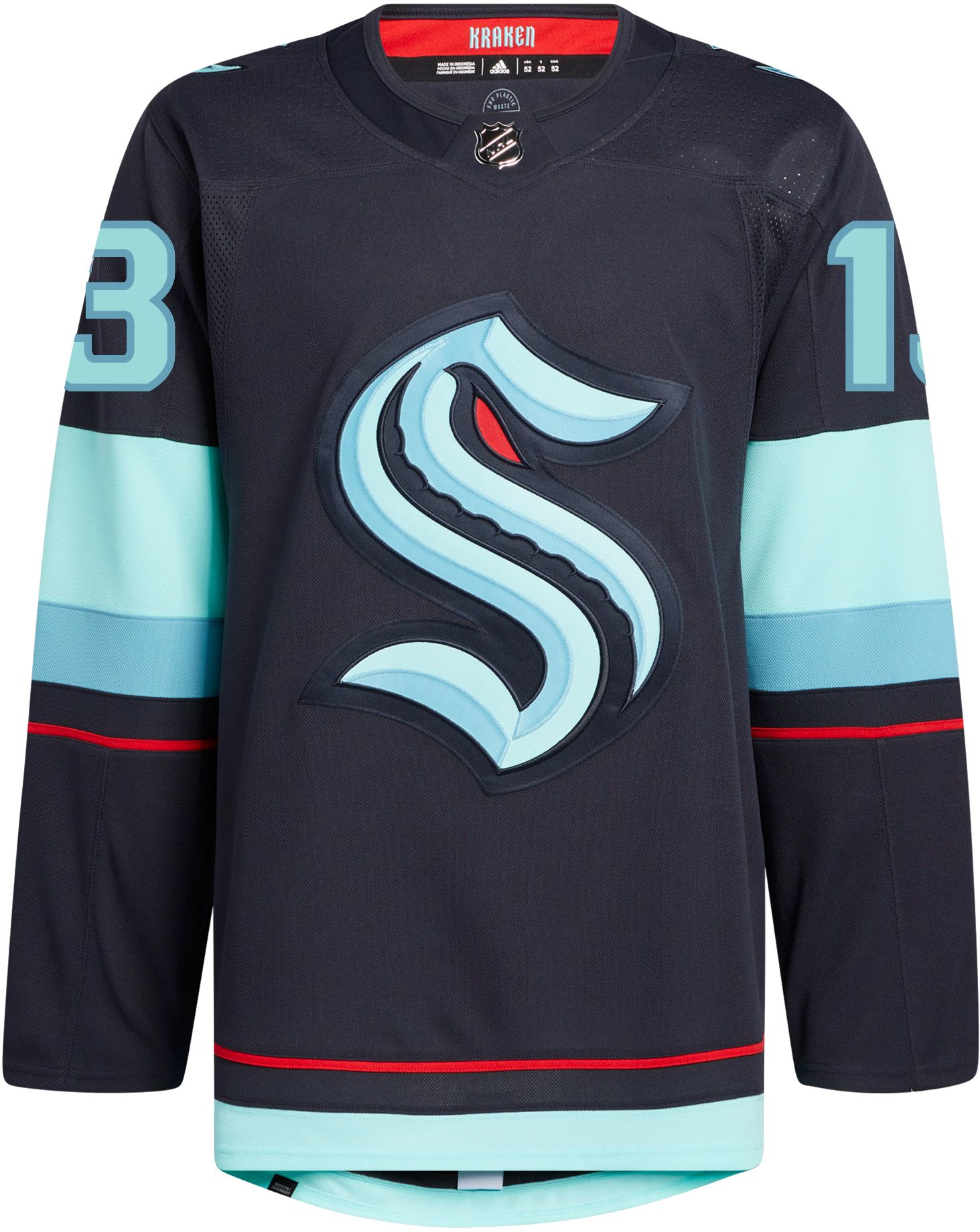 adidas '22 Seattle Kraken Brandon Tanev #13 ADIZERO Premium Authentic Home Jersey product image