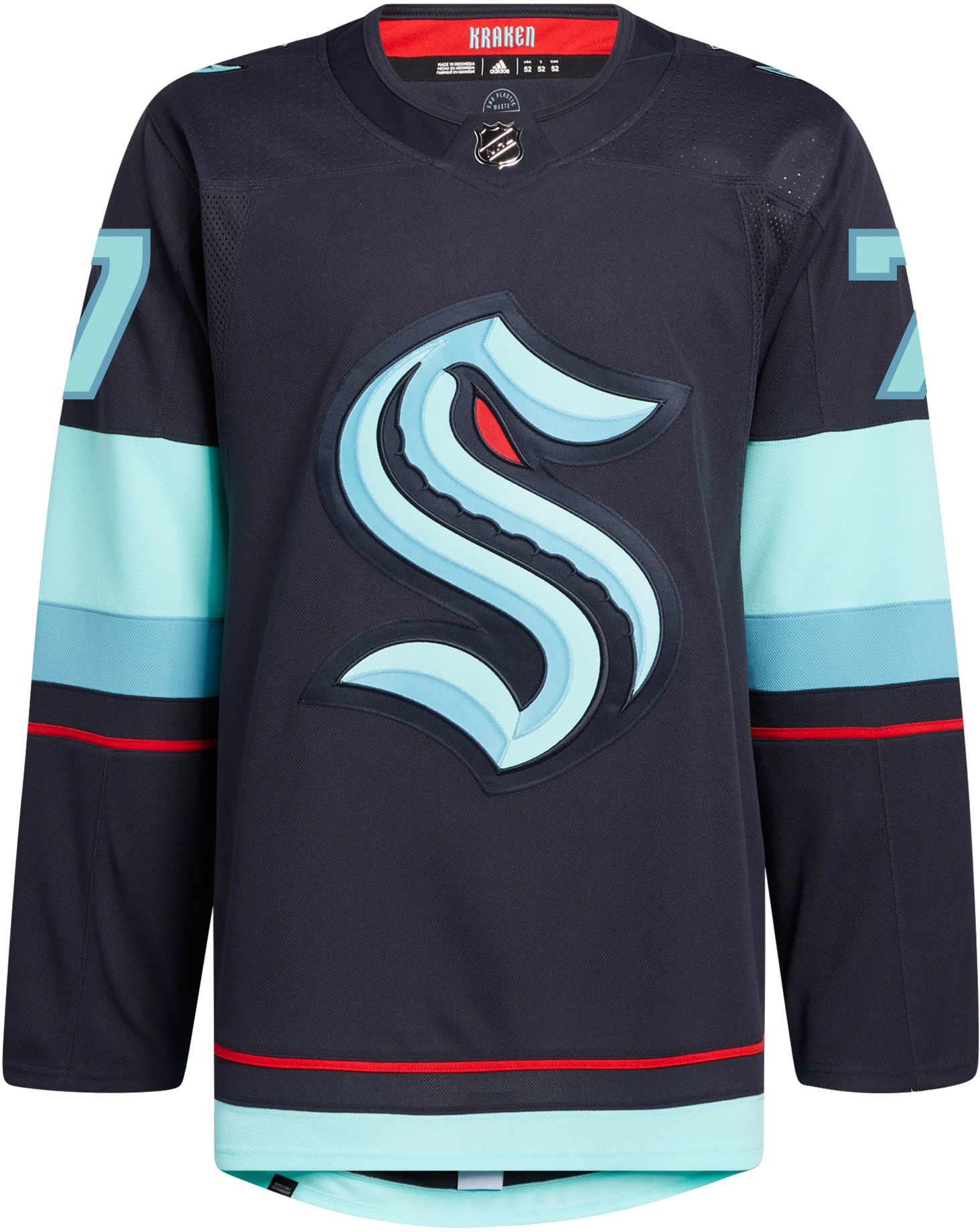 adidas Men's '22 Seattle Kraken Jordan Eberle #7 ADIZERO Premium Authentic Home Jersey product image